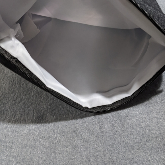 NEW monogram letter "A" cosmetic makeup‎ bag - Picture 2 of 2